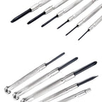 NSZETZ 11PCS Mini Precision Screwdriver Set, Small Tools with 11 Size Flathead and Phillips Kit, Professional Magnetic Repair Tool for Jewelry, Ring Doorbell, Watch, iPhone, Toys, Computer, Eyeglass - style: 11PCS