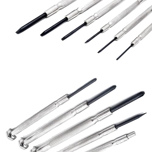 NSZETZ 11PCS Mini Precision Screwdriver Set, Small Tools with 11 Size Flathead and Phillips Kit, Professional Magnetic Repair Tool for Jewelry, Ring Doorbell, Watch, iPhone, Toys, Computer, Eyeglass - style: 11PCS