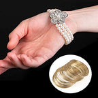300Pcs Jewelry Beading Wire for Jewelry Making,KC Gold Jewelry Craft Wire Memory Wire Cuff for Jewelry Making DIY Bracelet Necklace Craft Supplies(0.6 mm Thickness,6 cm in Diameter) - color: KC Gold