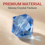 DIY 4mm 1000Pcs Bulk Faceted Bicone Crystal Glass Beads with Container Box Beads for Making Jewelry (Mixed Colors) - color: Mixed colors