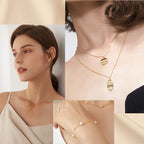 14k Gold Necklace Chains for Jewelry Making, Total 20 Feet 6 Rolls Bracelet Chains for DIY, 3.3 Feet Each Style, 14K Gold Plated Chain with Jump Rings/Lobster Clasps/Connectors - color: 14k Gold-20 Feet 6 Rolls