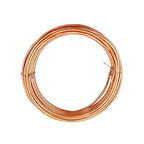 10 Gauge Soft Soild Copper Wire, 34 ft 1LB Spool, 99.9% Pure for Electroculture Gardening, Jewelry Making, Beading, Science Projects - size: 10GA