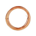 10 Gauge Soft Soild Copper Wire, 34 ft 1LB Spool, 99.9% Pure for Electroculture Gardening, Jewelry Making, Beading, Science Projects - size: 10GA