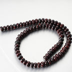 5x8mm Natural Beads Rondelle Spacer Loose Beads for Jewelry Making DIY Crafts Design Handcraft Making 1 Strand 15.5"(Blood Stone) - color: Blood Stone