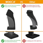MOOCA 2 Pcs Deluxe Medium Necklace Chain Jewelry Bust Display Holder Stand, Necklaces Display Mannequin, Bust Stand, 6 3/8 W x 4 1/4 D x 10 H in, Black Velvet - color: 2) Black Velvet, 2 pieces