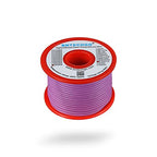 BNTECHGO 30 Gauge Silicone Wire Spool 50 ft Purple Flexible 30 AWG Stranded Tinned Copper Wire - size: 30 gauge silicone wire 50ft, style: Purple