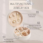 12-Pack Baseball Jewelry Box Bulk Team Gifts for Girls & Moms, White Round Mini Travel Jewelry Case with Red Stitching, Senior Night Tournament Gifting, Baseball Mom Accessories - style: Baseball