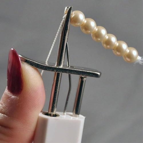 Black Bead Knotting Tool Create Secure Knots Pearl Jewelry Making Tool DIY Jewelry Pearl Stringing Beading Tools Knotters Tool for Necklace Bracelet Jewelry Making