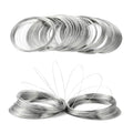 1 Set Carbon Steel Memory Wire, 0.6mm Platinum Bangle Bracelet Memory Beading Wire, Jewelry Making Accessories for Art Creation Necklace Ring Earring DIY Crafts Making, 22 Gauge