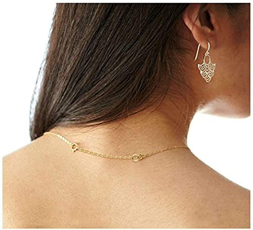 14K Gold Necklace Extender 925 Sterling Silver Chain Extension Necklace Bracelet Anklet Extender for Jewelry Making（1 2 3 inch） - color: A-14K Gold（1 2 3 inch）
