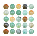 AD Beads 8mm Natural Round Loose Beads 110 Pieces, for Making 108 Mala Prayer Beads Necklace, Bracelet & Yoga Meditation, Jewelry Design (Amazonite) - color: Amazonite