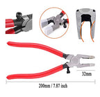 Key Fob Pliers Tool Glasses Running Pliers Nippers with Rubber Tips for Key Fob Hardware Install - color: Key Fob Pliers