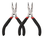 2 Pack Round Nose Pliers Jewelry Making Tools,Round-Nose Pliers for Bending and Looping Wires - style: Jewelry Nose