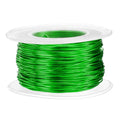 HARFINGTON 20 Gauge Aluminum Craft Wire 0.8mm 98.5ft Flexible Bendable Anodized Metal Jewelry Sculpting Wire for Jewelry Making Modelling Craft DIY, Green - color: Green, size: 30M x 0.8mm