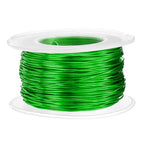 HARFINGTON 20 Gauge Aluminum Craft Wire 0.8mm 98.5ft Flexible Bendable Anodized Metal Jewelry Sculpting Wire for Jewelry Making Modelling Craft DIY, Green - color: Green, size: 30M x 0.8mm