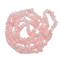 7-8mm Natural Rose Quartz Gemstone Chips Loose Beads Semi Precious for Jewelry Making DIY Handmade Craft Supplies 1 Strand per Bag Approxi 34" - color: Rose Quartz Chips