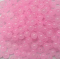 200PCS Glass Beads 8mm Glass Beads for Bracelets Necklaces Jewelry Making DIY Crafts (Pure Pink) - color: 7Pure pink