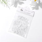 Raicegs 100pcs 6mm Clear Quartz Beads Natural Gemstone Beads Round Loose Beads for Jewelry Making DIY Bracelets Necklace - color: Clear Quartz, size: 6mm Round