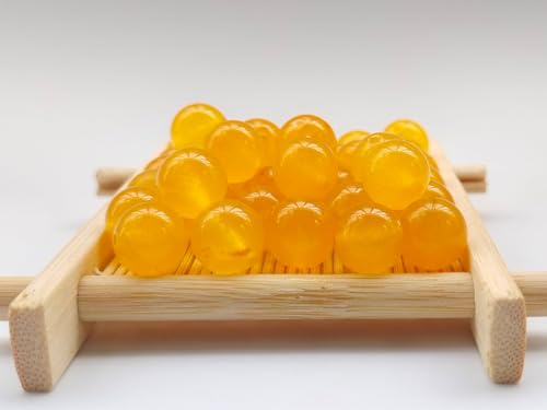 Stone Beads 6mm 140pcs Yellow Chalcedony Beads Round Loose Gemstones Beads for Bracelet Necklace Jewelry Making (6mm, 60632 Yellow Chalcedony) - color: Yellow Chalcedony Beads, size: 6mm