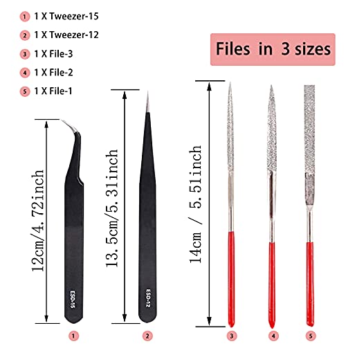38Pcs Gundam Tools Kit Gunpla Tool Gundam Model Kit Tools Bandai Tool kit Car Model Tools Set for Hobby Model Building Making Assembling - color: 37pcs Gundam Kits Tools
