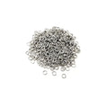 600 Pcs 304 Stainless Steel Jump Rings,5MM Open/Close O Rings,Loop Contactors for Jewelry Making,DIY Crafts, Industrial Repair 1MM Thickness (18 Gauge) - size: 5MM