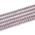 60pcs Adabele AAA Grade 6mm Natural Shell Pearl Loose Round Beads Freshwater Mother of Pearl Nacre 15 inch (Lavender Amethyst) for DIY Craft Jewelry Making SP6-11 - color: Lavender Amethyst, size: 6mm (60pcs/1 Strand)