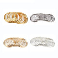 Huwujiu 400 Loops Jewelry Wire Memory Beading Wire Memory Steel Wire Cuff Bangle Bracelet for Art Creation Bracelet Necklace Jewelry Making Dolls and DIY Crafts Making