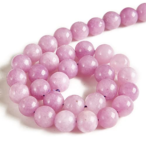 150pcs 6mm Kunzite Beads Natural Gemstone Beads Round Loose Beads for Jewelry Making - color: Kunzite, size: 6mm