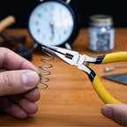 BOOSDEN 5" Needle Nose Pliers-10 Pack, Jewelry Pliers Set with Side Cutter, Mini Fine Tip Precision Pliers for Jewelry Making, Electronics, Craft, Beading - Bulk Classroom Set for Teachers & Hobbyists - size: 5''-10 pack