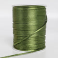 LUSTEMBER 2 mm x 330 Feet Satin Nylon Cord, Silky Smooth Nylon String for Jewelry Making Bracelet Necklaces Beading Thread Rattail Macrame Kumihimo Chinese Knot Craft - size: Green