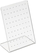 Earrings Stand Display, 72 Holes Acrylic Earring Holder Organizer, Ear Studs Jewelry Storage Display, Rack Showcase Earrings Display, Stand Earring Storage