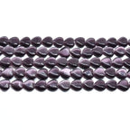 33pcs 12mm Dark Purple Cat's Eye Heart Stone Loose Gemstone Beads Semi-Precious Craft Supplies for DIY Jewelry Making - color: Heart12mm Dark Purple
