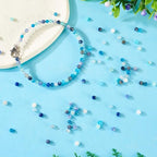 Fashewelry 100pcs 3mm Faceted Round Crystal Beads Small Natural Mixed Stone Beads for Bracelet Necklace Earrings DIY Jewelry Making - color: 03mm-Mixed-2