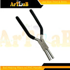 Bail Making Pliers with PVC Grip Handle | for Making S-Hooks, Ear Loops, Jump Loops, Bail, and More - German Stainless Steel ((6-IN-1) 2mm to 9mm Loops) - size: (6-IN-1) 2mm to 9mm Loops