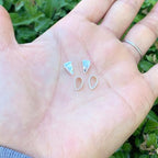 5pcs Adabele Authentic 925 Sterling Silver Hypoallergenic Pendant Clasp Soldered Folding Donut Bail Loop 8mm x 5mm for DIY Craft Jewelry Making SS181-3 - color: Sterling silver, size: 8mm x 5mm - 5pcs