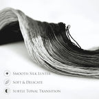 Natural 100% Silk Thread, Handmade Embroidery Thread Silk Floss 8 Colors 110m Each (78) - color: 78