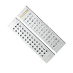 Jewelry Wire Drawplate Carbide Steel Round Draw Plate for Jewelry Wire Making (0.26-2.8mm, 39 Holes) - size: 0.26-2.8mm, 39 Holes