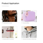 Nupuyai Pack of 30 Large Hole Stone Loose Beads for Jewelry Making, Polished Rondelle European Beads fit Charms Bracelet, Yellow Jade - color: Yellow & White, size: 14x8mm