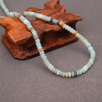 BONNY BOXX 1 Strand (150PCs) Natural 2 * 4mm Amazonite Rondelle Beads, Natural Abacus Disk Stone Beads Loose Spacer Gemstone for DIY Bracelet Necklace Jewelry Making - color: Amazonite, size: 2*4MM