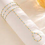 CHESKY 14K Gold Plated Hand Chain Bracelets for Women Set - Dainty Finger Ring Bracelet Stack Adjustable Hand Chains Durable Beaded Bracelets Trendy Simple Body Jewelry Gift for Women - style: 3color bracelet-gd