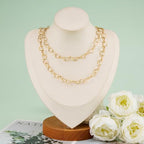 KYUNHOO 13 Feet Gold Plated Jewelry Making Chains Bulk on Spool Hollow Heart Links Chain for Crafting Stainless Steel Necklace Bracelet Making Supplies with Lobster Clasps Jump Rings - color: Heart Gold