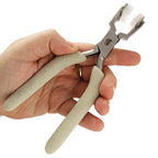 The Beadsmith Nylon Jaw Bracelet Bending Pliers, 6.25 inches (159mm), Comfort Grip Handle with Double-leaf Spring - style: Jaw Bracelet Bending