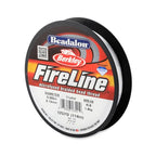 Beadalon FireLine Beading Thread by Berkley, 0.005", Break Strength 4 lb, Crystal, 125 yd - color: Crystal, style: 4 Lb / 125 Yd