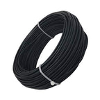 INSPIRELLE 12 Gauge 98 Feet Black Aluminum Craft Wire Bendable Metal Wire for Jewelry Craft Making - color: Black, size: 12 Guage (2.0mm)