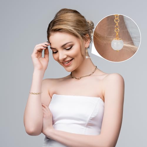ANCIRS 2000pcs 7mm Spacer Beads Caps for Jewelry Making, Metal Flower Bead Caps for Bracelet Necklace- Gold & Silver - color: 2000pcs gold & silver