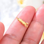14K Yellow Gold Jewelry Clasp Necklace Extender Clasp Bracelet Extension Connector for DIY Necklace Bracelet Anklet Jewelry Making, 14K Gold Clasp for DIY Jewelry Making (Style 9) - style: Style 9