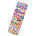 Make It Real: Swift Clicks - Heishi Bracelet Maker - 2047pc, DIY Jewelry Craft Kit, Design & Make 23 Bead Bracelets, Rotate-Click-Wear, Girls Kids 8+ - style: Swift Clicks