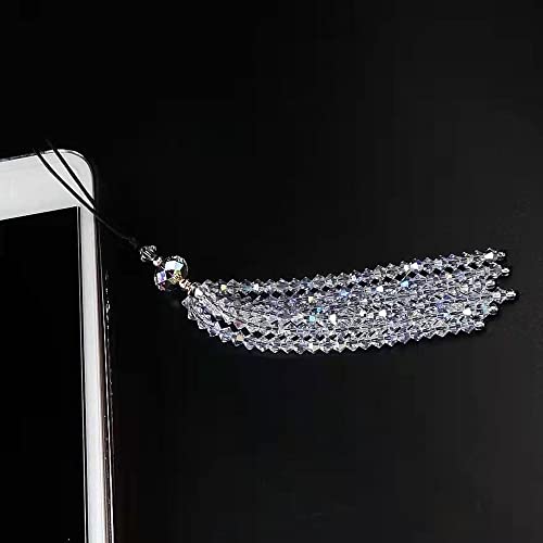 1700pcs Bicone Crystal Beads 2mm 3mm 4mm 5mm 6mm Crystal Glass Bulk Faceted Beads for Necklace Bracelet Earrings DIY Jewelry Crafts Making Supplies(Clear AB) - color: Clear AB, size: 2mm 3mm 4mm 5mm 6mm