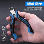 SPEEDWOX 4-Inch Mini End Cutting Pliers for Jewelry Making Mini End Nippers Cutters Pliers Jewelry Plier Nail Puller Plier Nail Remover Tool Staple Puller for Zipper Install Stops Repair - style: End Cutting Pliers