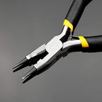 SPEEDWOX Mini Round Nose Pliers with Cutting Edges for Jewelry Making, Small Wire Looping, Multi Use, 5 Inch Tapered Jaw, Micro Pliers, Precision Beading, Hobby Work, Craft - size: Round Nose with Cutter